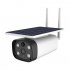 Solar Camera 2 Million Pixels 1920   1080p 4G Day Night Full Color Surveillance Camera Two way Voice Intercom 4G abroad