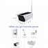 Solar Camera IP66 Waterproof AI Motion Detection Color Night Vision 2 Way Audio Outdoor 3MP HD Solar Security Camera Not equipped with battery