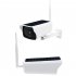 Solar Camera IP66 Waterproof AI Motion Detection Color Night Vision 2 Way Audio Outdoor 3MP HD Solar Security Camera With built in battery