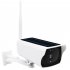 Solar Camera IP66 Waterproof AI Motion Detection Color Night Vision 2 Way Audio Outdoor 3MP HD Solar Security Camera With built in battery