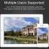 Solar Camera IP66 Waterproof AI Motion Detection Color Night Vision 2 Way Audio Outdoor 3MP HD Solar Security Camera With built in battery