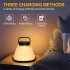 Solar Camping Lantern Outdoor IP65 Waterproof Portable Collapsible Camping Light USB Charging 3 Lighting Modes Lamp With Handle For Outdoor Fishing Hiking black