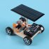Solar Car Toys Robot Kit Diy Assemble Toy Set Solar Powered Car Kit Educational Science Toys For Boys Girls Robot Kit Robot Car Solar racing