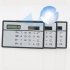 Solar Card Calculator Ultra thin Handheld Office Computer Student Mini Pocket Calculator Silver