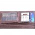 Solar Card Calculator Ultra thin Handheld Office Computer Student Mini Pocket Calculator black