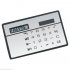 Solar Card Calculator Ultra thin Handheld Office Computer Student Mini Pocket Calculator black