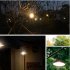 Solar Ceiling Lamp Outdoor Landscape Garden Lighting Decoration E27 Bulb White light  including light source  Lamp cover