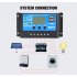 Solar Charge Controller 10a 20a 30a Charge And Discharge Photovoltaic Intelligent System Regulator YJSS 30A