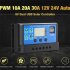 Solar Charge Controller Photovoltaic Solar Panel Battery Regulator Black Blue 20a