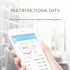 Solar Charging APP Bluetooth Intelligent Electronic Weight Balance Body Fat Scale Support for  Android or IOS Mang solar charging Blue light