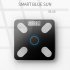 Solar Charging APP Bluetooth Intelligent Electronic Weight Balance Body Fat Scale Support for  Android or IOS Mang solar charging Blue light