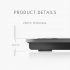 Solar Charging APP Bluetooth Intelligent Electronic Weight Balance Body Fat Scale Support for  Android or IOS Mang solar charging Blue light