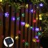 Solar Cherry Blossom String Lights Rainproof Waterproof Led Lights Colorful