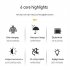 Solar Christmas Tree Lights With 600MA Rechargeable Battery IP45 Waterproof Energy Saving Solar Powered Lawn Lamps Resin