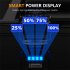 Solar Cob Led Outdoor Work Light Waterproof Portable Usb Rechargeable Camping Tent Torch Flood Lamp For Hiking Fishing 2205A Side Light LED Silver