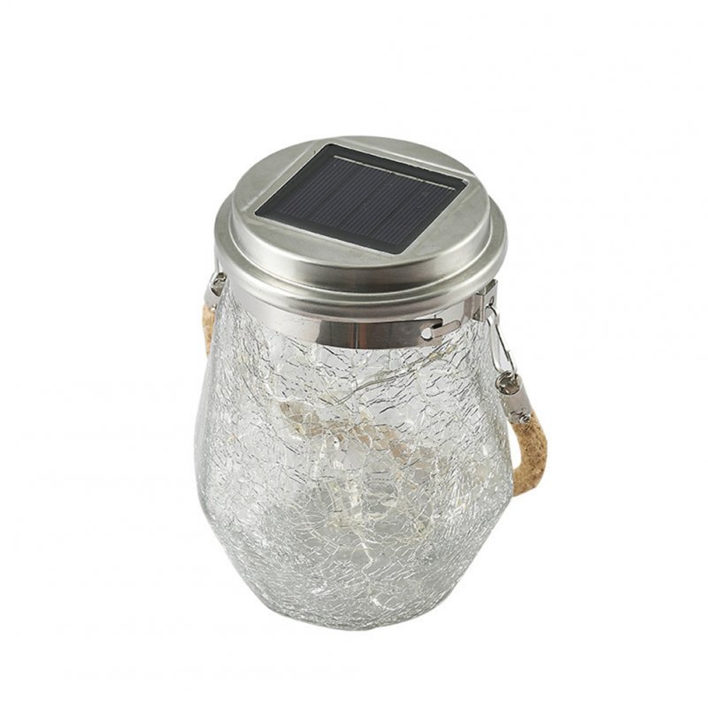 Solar Crack Lamp Auto On/off Outdoor Hanging Lantern Lights