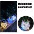 Solar Crack Lamp Auto On off Outdoor Hanging Lantern Lights for Yard Lawn Holiday Lighting Decoration Four Colors