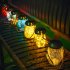 Solar Crack Lamp Auto On off Outdoor Hanging Lantern Lights for Yard Lawn Holiday Lighting Decoration Four Colors