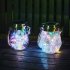 Solar Crack Lamp Auto On off Outdoor Hanging Lantern Lights for Yard Lawn Holiday Lighting Decoration Seven Colors