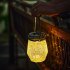 Solar Crack Lamp Auto On off Outdoor Hanging Lantern Lights for Yard Lawn Holiday Lighting Decoration Seven Colors