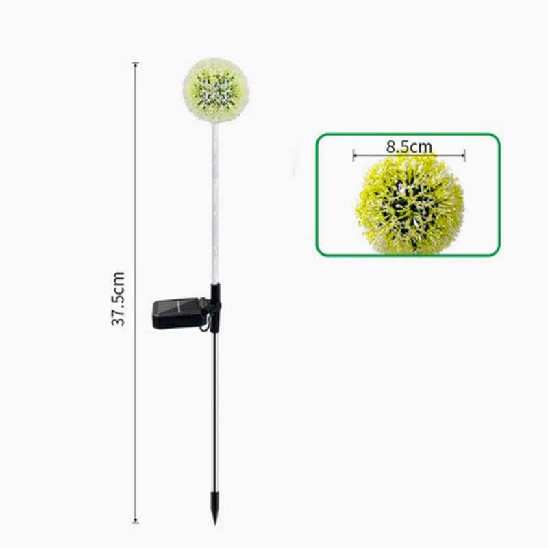 Solar Dandelion Garden Lights IP65 Waterproof Simulation Lamp