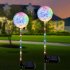 Solar Dandelion Garden Lights 1 Head 3 Heads Ip65 Waterproof Simulation Lamp For Yard Patio Garden Decor 1 head 6LED