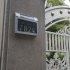 Solar Doorplate  light conrol  0 8W monocrystalline silicon Solar Panel  4500mAh battery