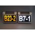 Solar Doorplate  light conrol  0 8W monocrystalline silicon Solar Panel  4500mAh battery
