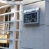 Solar Doorplate  light conrol  0 8W monocrystalline silicon Solar Panel  4500mAh battery