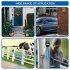 Solar Driveway Alarm Included 2 Receiver 1 Sensor Weatherproof Home Security Alert System for 300m Long Range US Plug