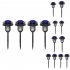 Solar Dynaming Flame Lights Outdoor Waterproof Flickering Flame Torch Light Landscape Lamp 48led 2 Pack