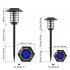 Solar Dynaming Flame Lights Outdoor Waterproof Flickering Flame Torch Light Landscape Lamp 48led 4 Pack