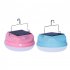 Solar Emergency Light Rechargeable Light Bulb Portable Emergency Bulbs Hanging Tent Light LED Lantern 3600MAH Waterproof Light For Outdoor Camping Tent blue