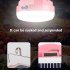 Solar Emergency Light Rechargeable Light Bulb Portable Emergency Bulbs Hanging Tent Light LED Lantern 3600MAH Waterproof Light For Outdoor Camping Tent pink