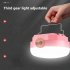 Solar Emergency Light Rechargeable Light Bulb Portable Emergency Bulbs Hanging Tent Light LED Lantern 3600MAH Waterproof Light For Outdoor Camping Tent pink