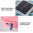 Solar Emergency Light Rechargeable Light Bulb Portable Emergency Bulbs Hanging Tent Light LED Lantern 3600MAH Waterproof Light For Outdoor Camping Tent pink