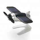 Solar Energy Aromatherapy Aircraft Car Console Interior Decoration lemon silver