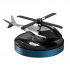 Solar Energy Rotating Helicopter Aroma Diffuser Car Air Freshener