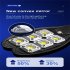 Solar Fence Light  5500 Lumens Solar Lights With Remote Control IP65 Waterproof Outdoor Sunlight Lamp  Modern Wall Decor For Garden  Patio  Fence  Wall  Porch G
