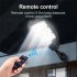 Solar Fence Light  5500 Lumens Solar Lights With Remote Control IP65 Waterproof Outdoor Sunlight Lamp  Modern Wall Decor For Garden  Patio  Fence  Wall  Porch G