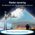 Solar Fence Light  5500 Lumens Solar Lights With Remote Control IP65 Waterproof Outdoor Sunlight Lamp  Modern Wall Decor For Garden  Patio  Fence  Wall  Porch G