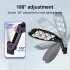 Solar Fence Light  5500 Lumens Solar Lights With Remote Control IP65 Waterproof Outdoor Sunlight Lamp  Modern Wall Decor For Garden  Patio  Fence  Wall  Porch G