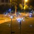 Solar Firework  Light 120led Dual mode Outdoor Decorative Garden Lawn Light Rainproof Landscape Plug Lamp color