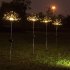Solar Fireworks Lights with 8 Lighting Modes String Light for Outdoor Lighting Warm White 30 line 90 lights