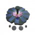 Solar Floating Decorate Energy Saving Lotus Pattern Water Fountain With 800MA battery   lotus