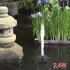 Solar Fountain 9V 2 4W with LED Light for Outdoor Pond Pool Fish Tank Garden Decoration