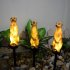 Solar Garden Light Mongoose Shape Outdoor Waterproof Stake Lights Landscape Lamps for Yard Patio Pathway Porch Decor