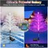 Solar Garden Lights Outdoor Waterproof Landscape Garden Decoration Lawn Lights 7 Color Changing Jellyfish Solar Lights 5 layer jellyfish lamp  color 