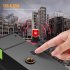 Solar Hand Crank Radio 5000mah Large Battery Capacity Portable Multifunctional Outdoor Emergency Radio green