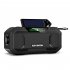 Solar Hand Crank Radio 5000mah Large Battery Capacity Portable Multifunctional Outdoor Emergency Radio green